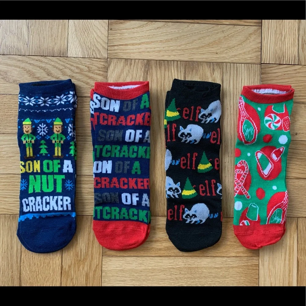 Bundle of Christmas Socks - Buddy the Elf